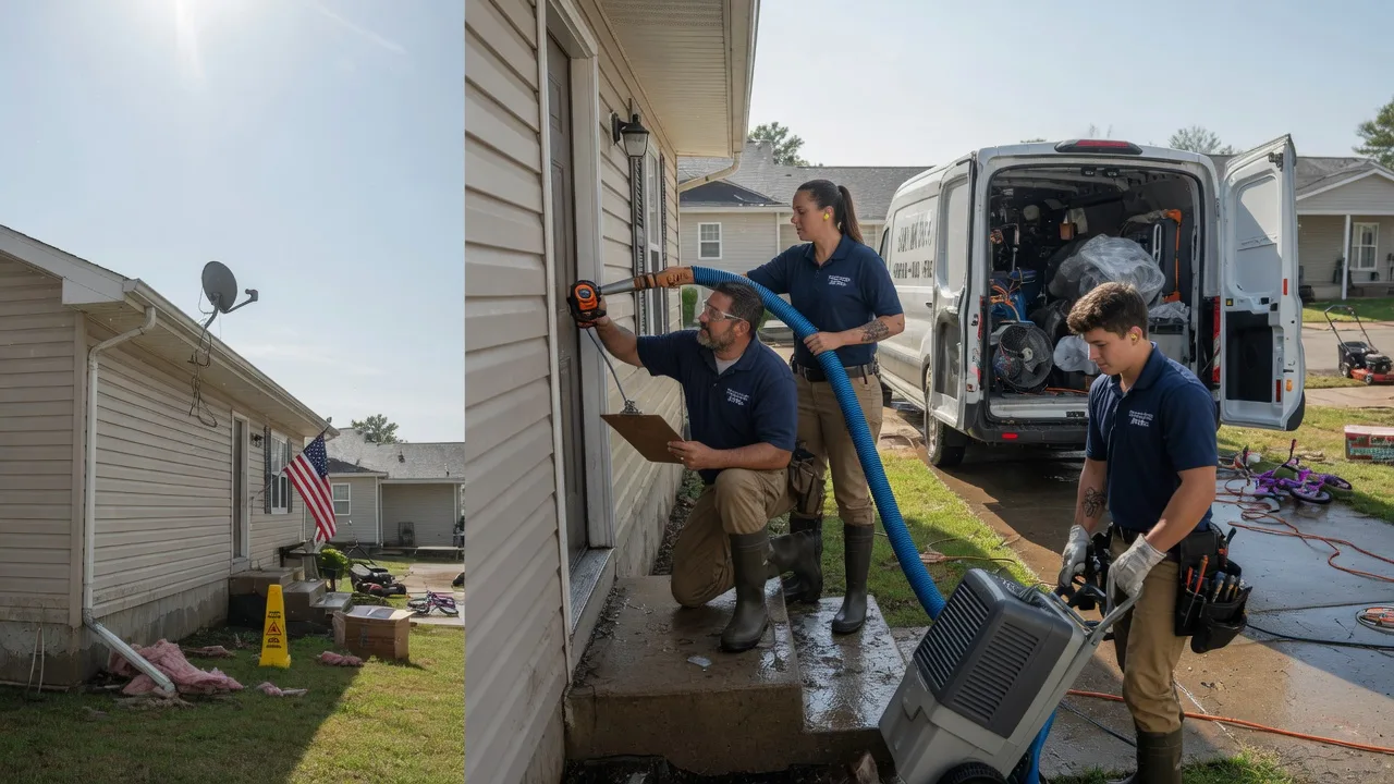 Ceiling Water Damage Restoration in Montegut, LA near me